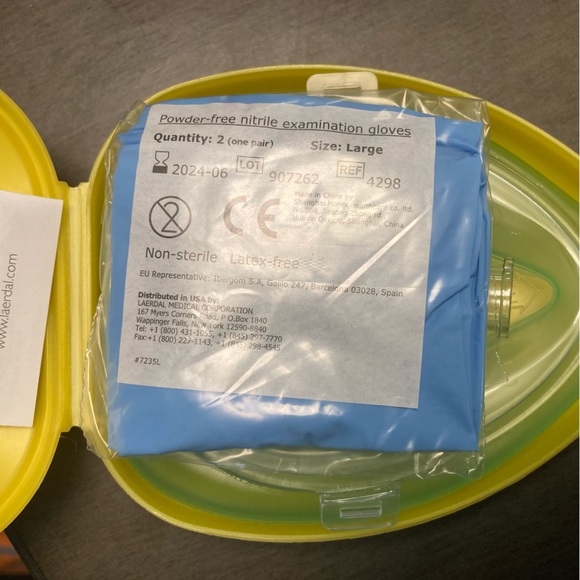 Laerdal Pocket Mask (New) for CPR or BLS - Picture 3 of 5